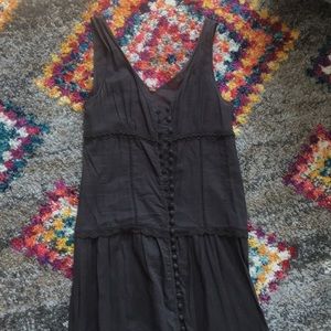 Free People peasant sheer maxi